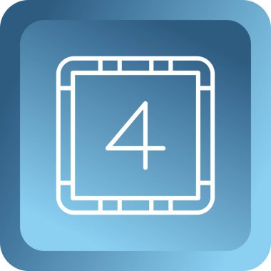 Takvim simgesi, vektör illüstrasyonu. Düz tasarım biçimi