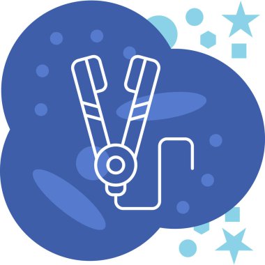 simge, fitness, vektör, illüstrasyon