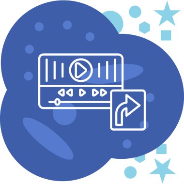 bulut hesaplama simgesi, vektör illüstrasyonu