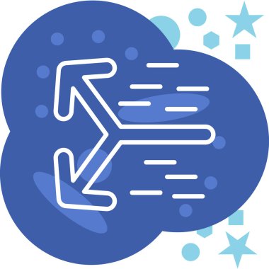 Bulut. Web simgesi basit illüstrasyon