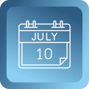 Tarihli bir takvimin resimlendirmesi.