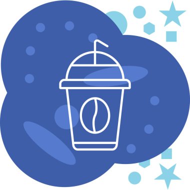 İç bakalım. Web simgesi basit illüstrasyon