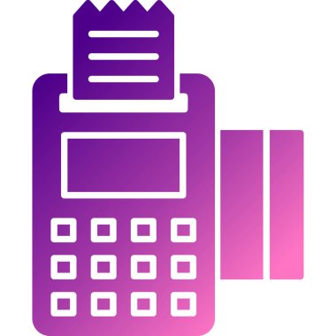 hesap makinesi simgesi vektör illüstrasyonu