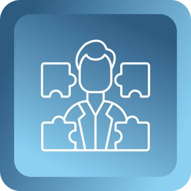 Doktor ikonu. düz biçim