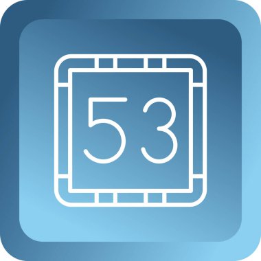 Modern b 'nin vektör illüstrasyonu eksik simgesi