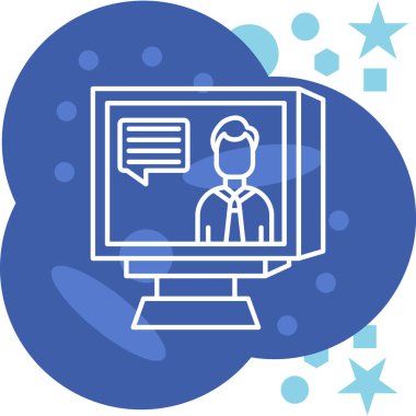 Online pazarlama. Basit resimleme