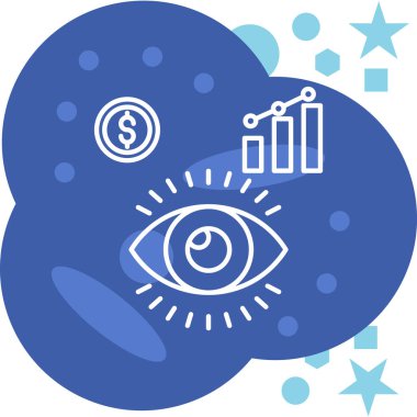 seo modern simgesinin vektör illüstrasyonu