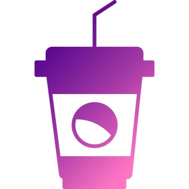 kahve fincanı simgesi, vektör illüstrasyonu