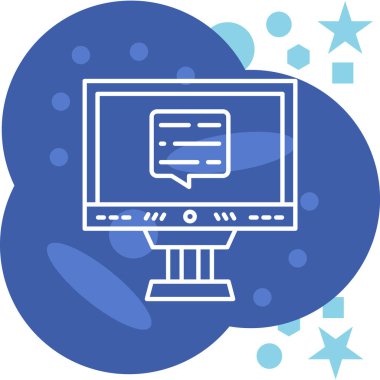 Web tasarım ikonu vektör illüstrasyonu