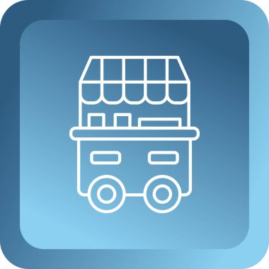 Gıda simgesinin vektör illüstrasyonu