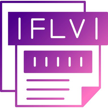 dosya biçimi simgesi, vektör illüstrasyonu