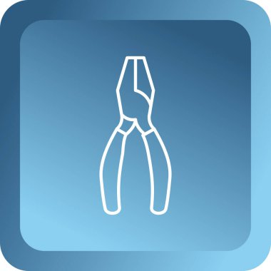 Beyaz arka planda mavi pantolon simgesi izole edildi. vektör illüstrasyonu