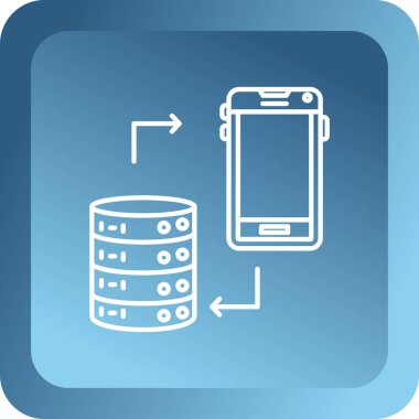 Bozuk paralı akıllı telefon ve telefon vektör çizimi tasarımı