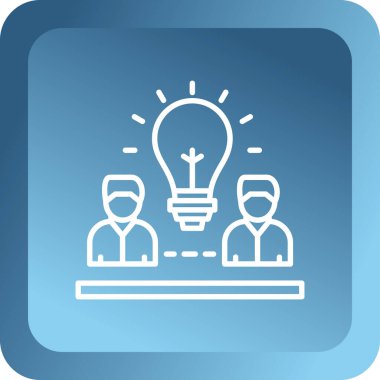 İş ve finans simgesinin vektör illüstrasyonu