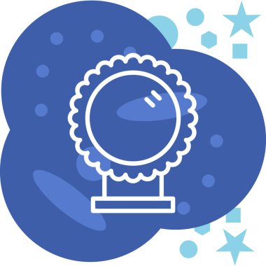 Bir balonun vektör illüstrasyonu