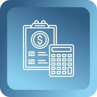 Dolar simgesi. vektör illüstrasyonu