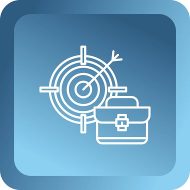 İş ve finans ikonu kavramının vektör illüstrasyonu