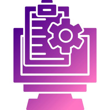 renk vektörü simgesi modern illüstrasyon