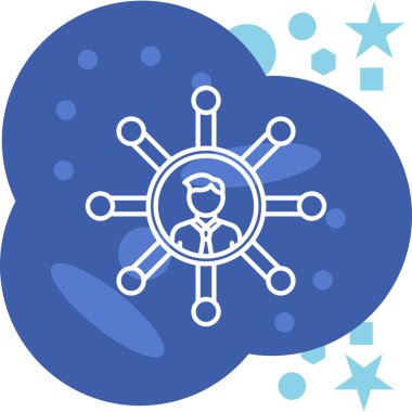 seo modern simgesinin vektör illüstrasyonu