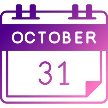 23 Ekim, yassı modern takvim simgesi. Tarih ve takvim günü, takvim. Renkli takvim ayı. Ekim ayında. vektör takvimi konsepti,