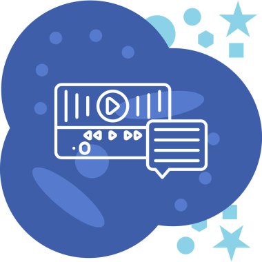 Video kartı olan basit bir mikrofon çizimi.