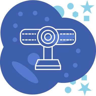 Klima modern simge, vektör illüstrasyonu