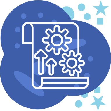 seo modern simgesinin vektör illüstrasyonu