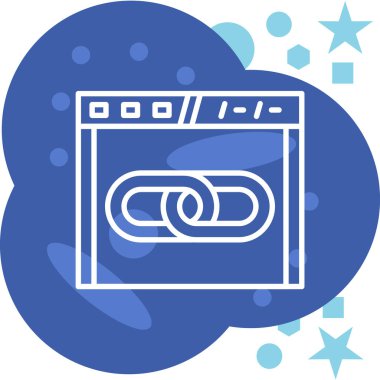 Modern b 'nin vektör illüstrasyonu eksik simgesi