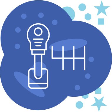 Bir mikrofon simgesinin vektör çizimi