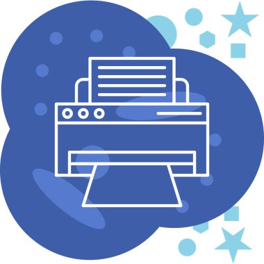 Bulut. Web simgesi basit illüstrasyon