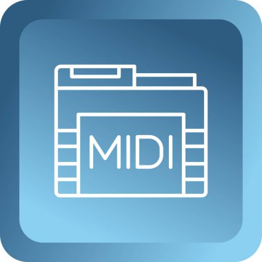 pdf dosya biçimi simgesi, vektör illüstrasyonu