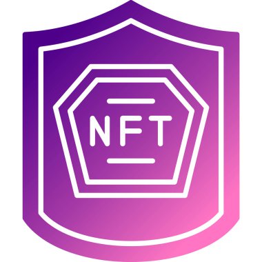 Modern bir simgenin vektör illüstrasyonu