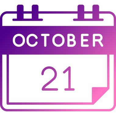 23 Ekim tarihli takvim.