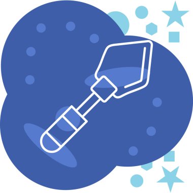 Modern simgenin vektör illüstrasyonu