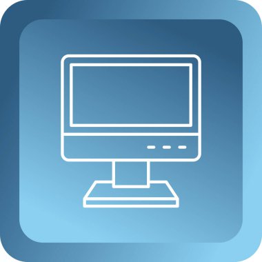 izleyici simgesi vektörü, düz tasarım illüstrasyonu