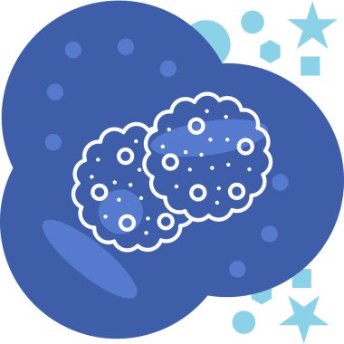 bulut simgesi, vektör illüstrasyonu