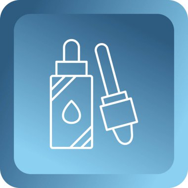 Sprey simgesinin vektör illüstrasyonu