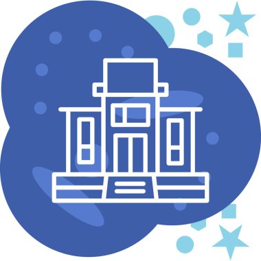 Modern ikon vektör illüstrasyonu, yaz tatili