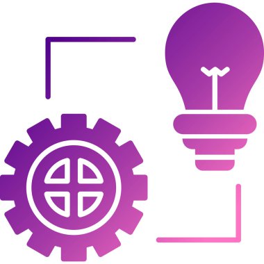 Beyaz arka planda izole edilmiş beyaz elektrik ampulü. Çevre enerjisi. Çevresel yenilik sembolü. mor kare düğme. vektör illüstrasyonu