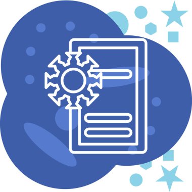 Kitap simgesinin vektör illüstrasyonu