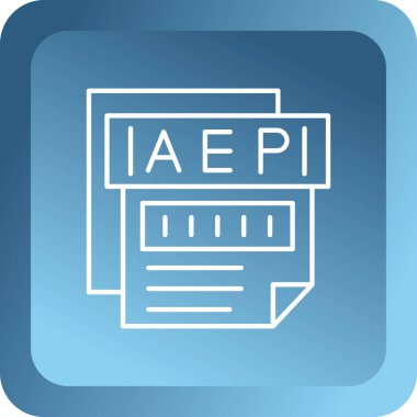 dosya biçimi simgesi, vektör illüstrasyonu