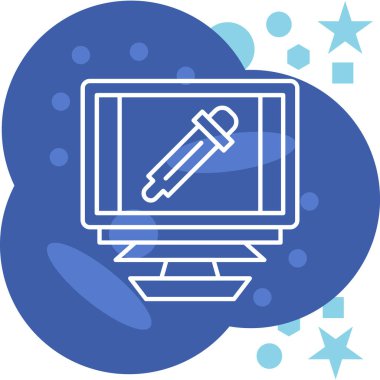 dizüstü bilgisayar simgesi. vektör illüstrasyonu