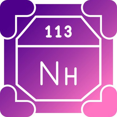 num glyph düz simge tasarımı