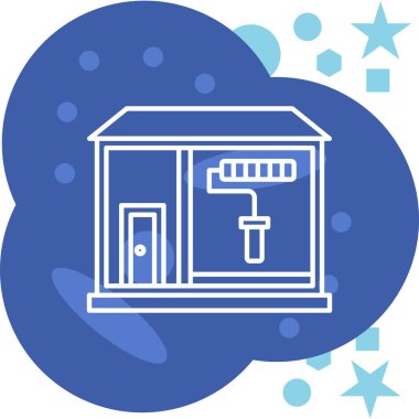 Moda biçimi izole edilmiş arkaplanda simgeyi sakla