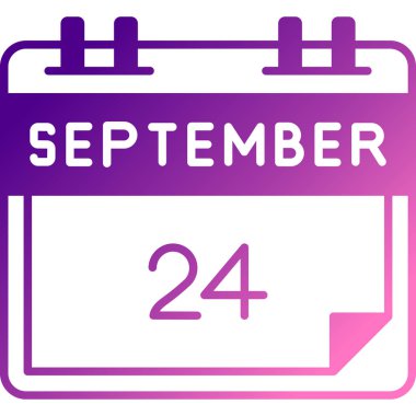 5 Eylül 'lü bir takvimin çizimi. 3d illüstrasyon