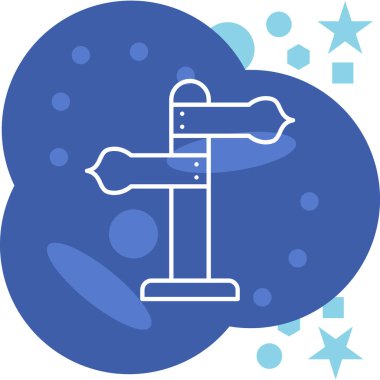 Fırça simgesi vektör illüstrasyonu