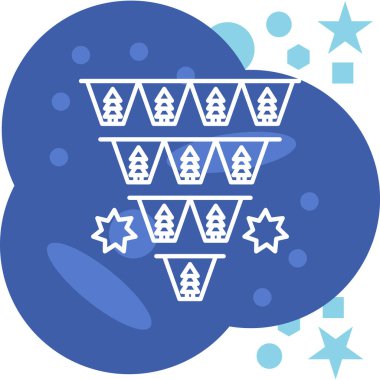 Kova kutsal kişilerin resmi, vektör çizim