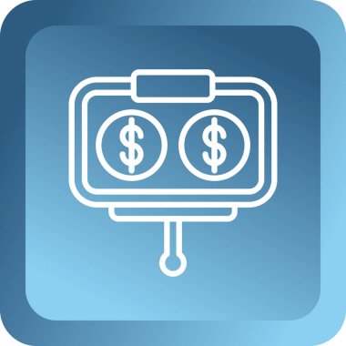 para simgesi vektör illüstrasyonu