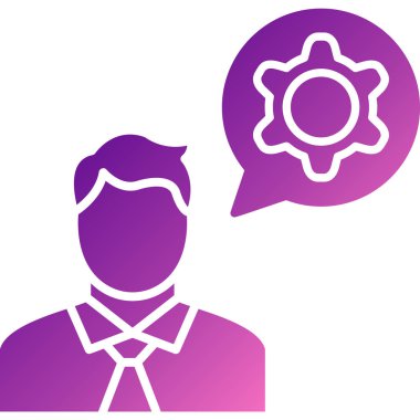 iş fikri simgesi vektör illüstrasyonu