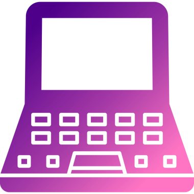 Bilgisayar. Web simgesi basit illüstrasyon